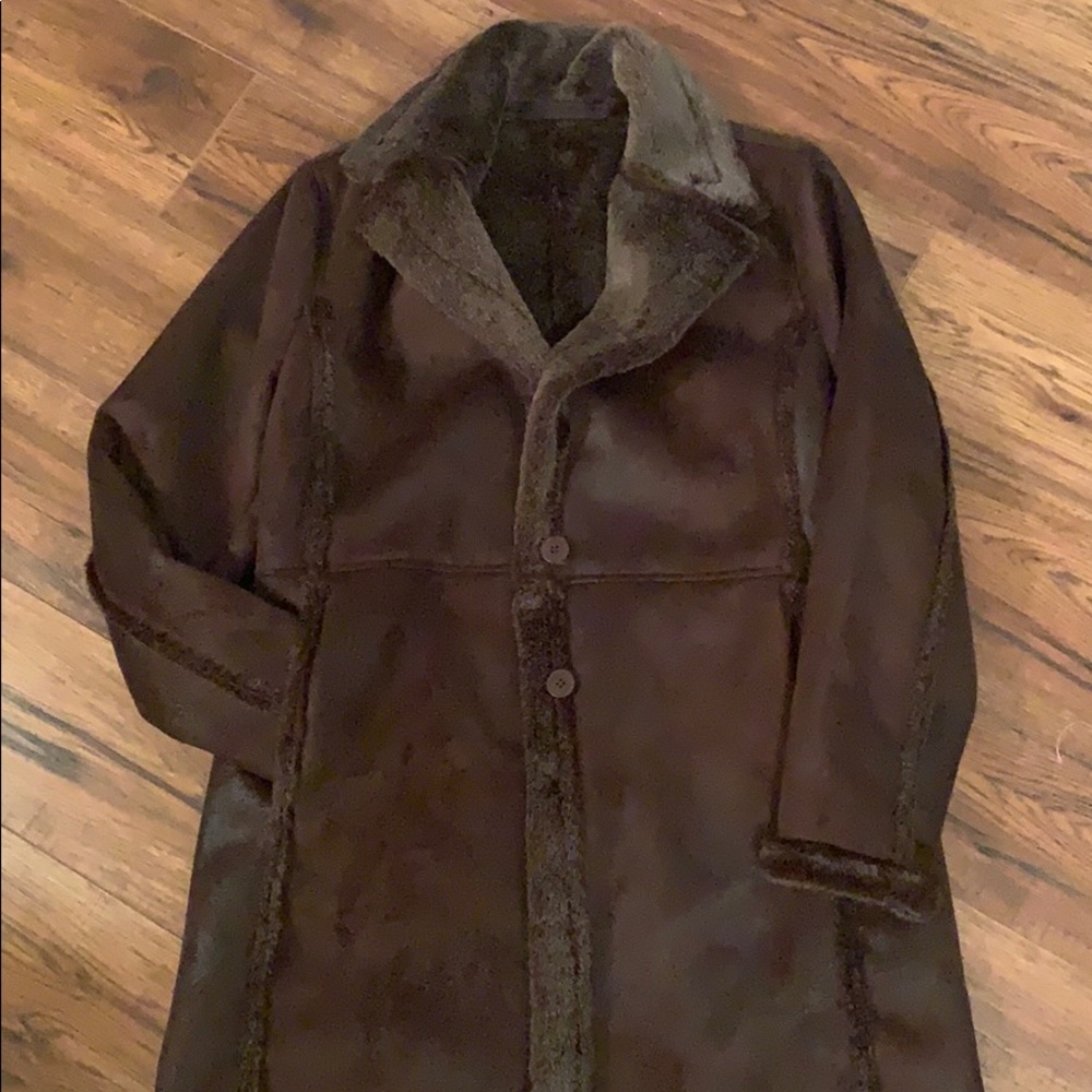Faux Sheepskin Coat, Turkish